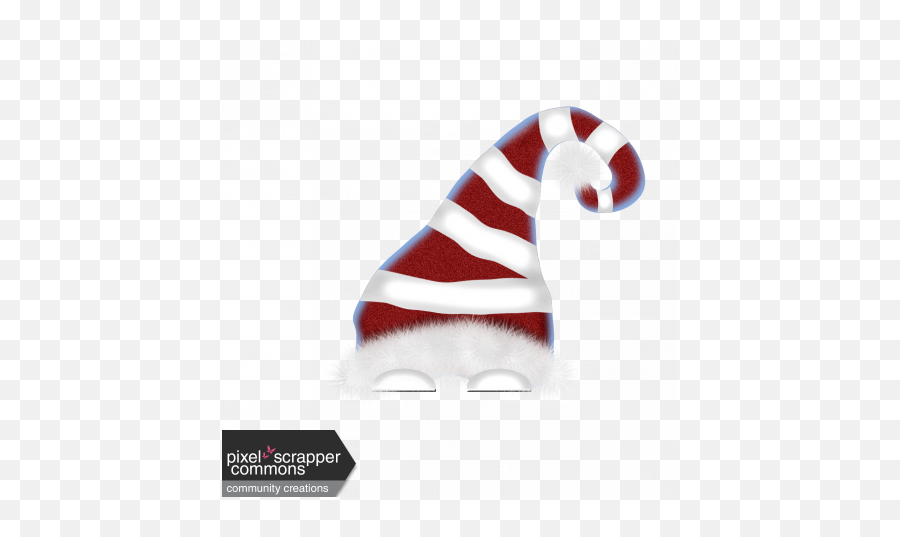 Elf Hat Graphic - Candy Cane Png,Elf Hat Transparent