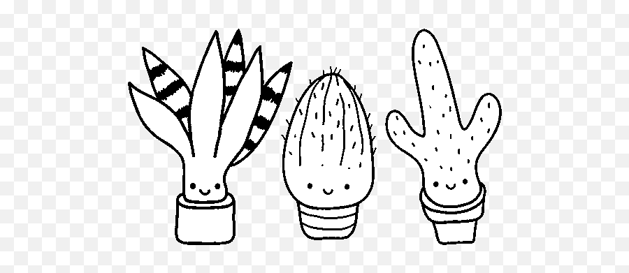 Mini Cactus Coloring Page - Fruit Coloring Page Png,Page Tear Png