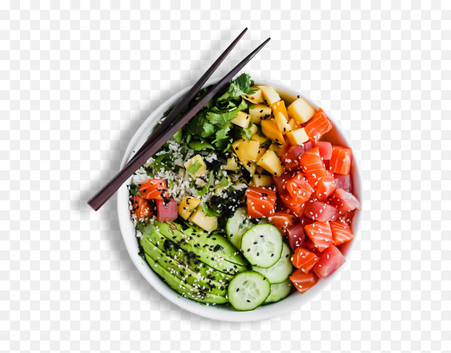 Nalu Poke - Salmon Tuna Poke Bowl Png,St. Sebastian Icon