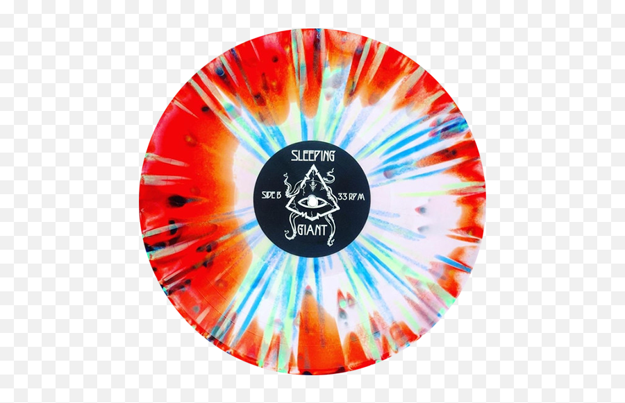 Sleeping Giant Colored Vinyl - Dot Png,Icon Variant Etched Blue
