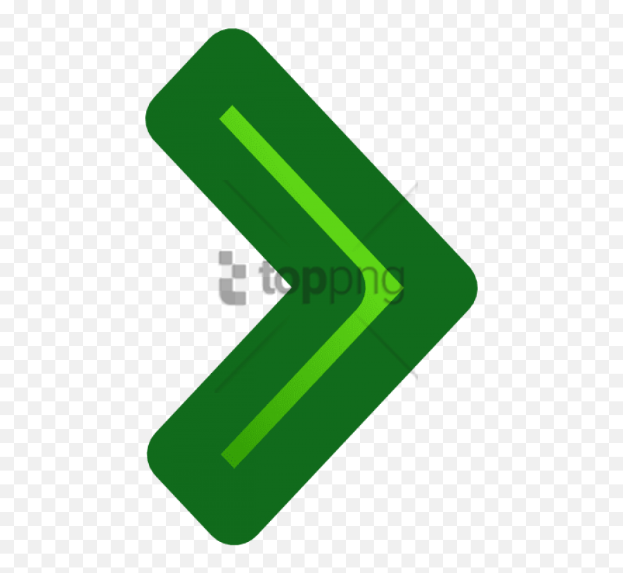 Download Hd Free Png Green Arrow With Transparent Background - Small Green Right Arrow Png,Arrows Transparent Background