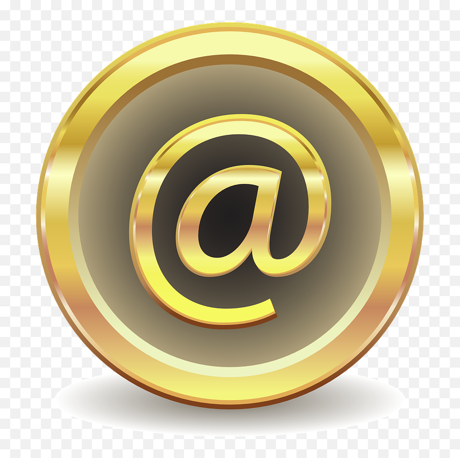 E Mail Message Gold Gradient Png Picpng Gmail Icon - mail Icon Png