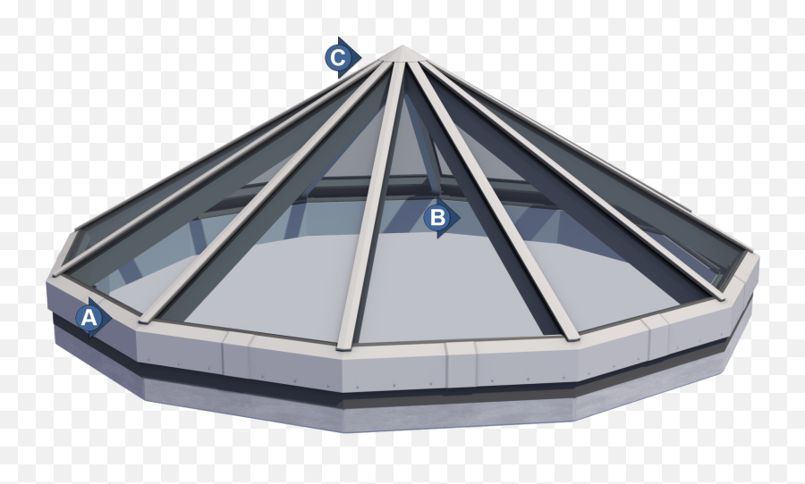 Polygon Skylight Acurlite Structural Skylights Inc - Vertical Png,Icon Skylight