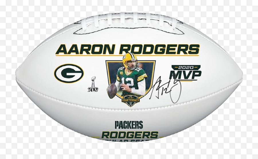 Aaron Rodgers Mvp Green Bay Packers Football Limited Edition - For American Football Png,Green Bay Packer Helmet Icon