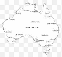 Map Of Australia With Cities Logo Download - icon Dot png