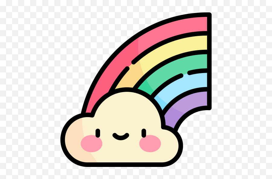 Rainbow - Free Nature Icons Rainbow Icons Flaticon Png,Rainbow Icon