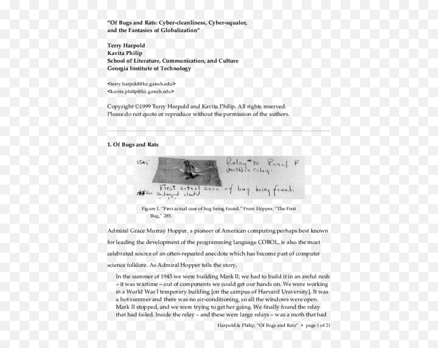 Pdf Of Bugs And Rats Cyber - Cleanliness Cybersqualor And Document Png,Civ 5 Icon Glitch
