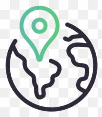 Our Services Fitness For Seniors Care Homes - Globe Graphic Simple Png,60s Icon