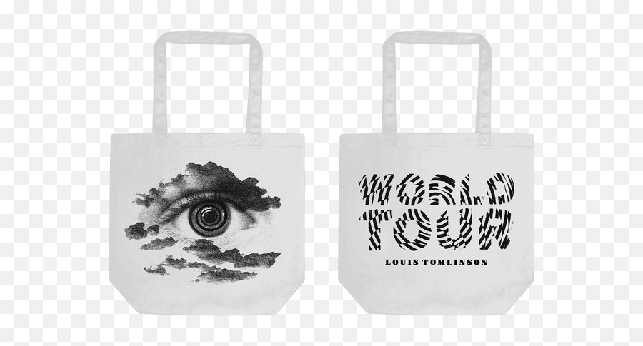 Louis Tomlinson Uk Official Merch U2013 - Louis Tomlinson World Tour Eye Png,Google Play Store White Shopping Bag Icon