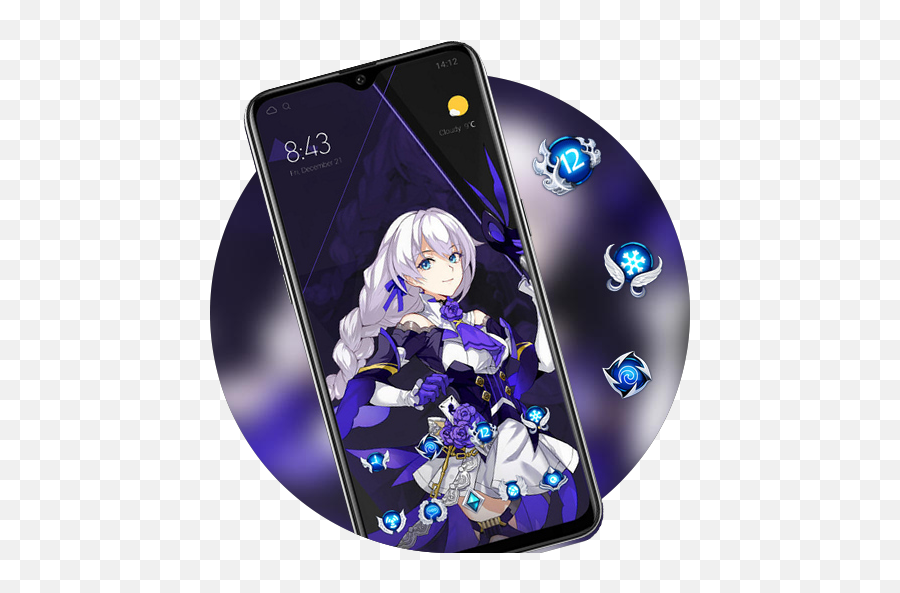 Magician Girl Taking Off The Hood Theme - Apps En Google Play Hime Cut Png,Ffxiv Smn Icon