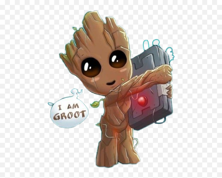 Popular And Trending Groot Stickers - Baby Groot Wallpaper Cute Png,Baby Groot Icon