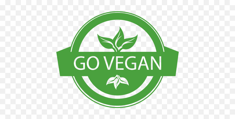 Vegan Ecology Label Badge - Transparent Png U0026 Svg Vector File Go Vegan Logo,@ Png