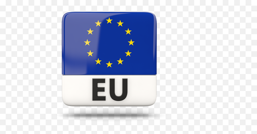 Square Icon With Iso Code Illustration Of Flag European - Eu Square Icon Png,Europe Icon