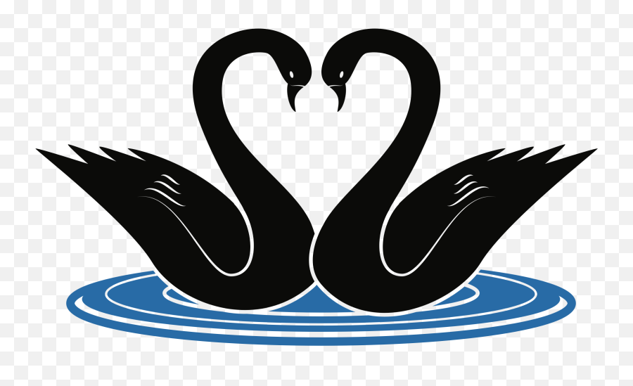 Clipart - Swans 106029 Png Images Pngio Clip Art Swans,Swan Png