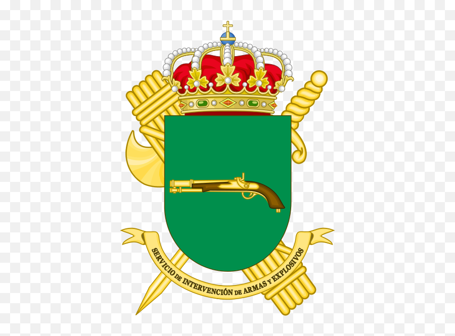 Filecontrol Of Weapons And Explosive Matrial Service - Escudos De La Guardia Civil Wikipedia Png,Weapons Png
