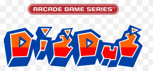 Arcade Game Series Dig Dug - Steamgriddb Dig Dug Logo Png,Dig Dug Png
