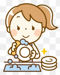 Download Free Png Washing Dishes - Clip Art
