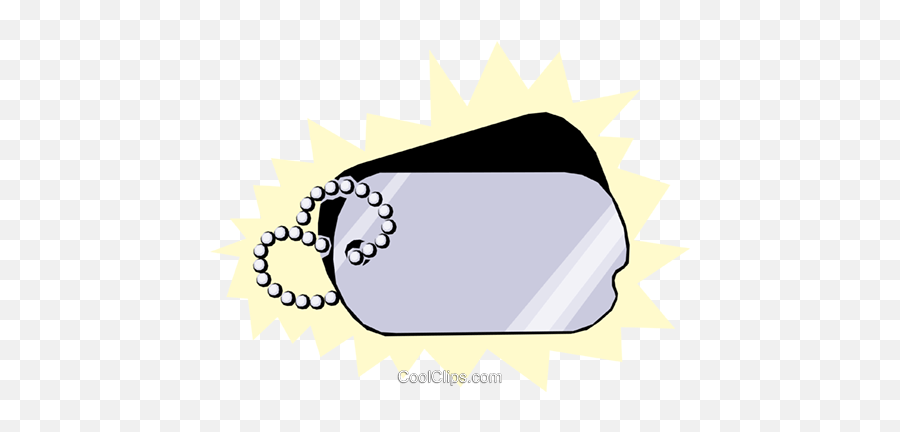 Dog Tags Royalty Free Vector Clip Art Illustration - Mili0083 Dog Tags Clip Art Png,Dog Tags Png