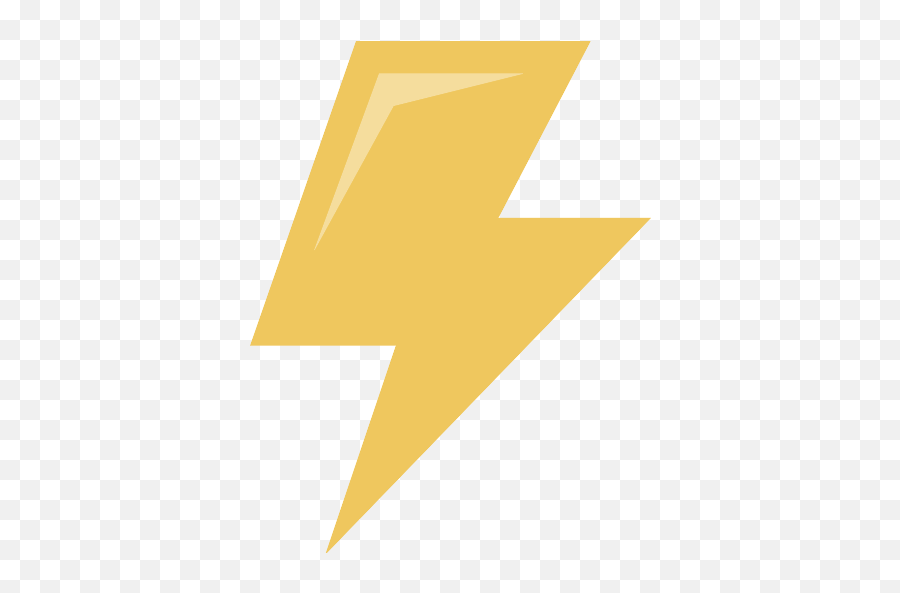 Lightning Png Icon Yellow