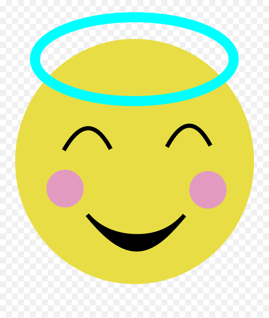 Emoji Angel Png Picture - Smiley,Angel Emoji Png