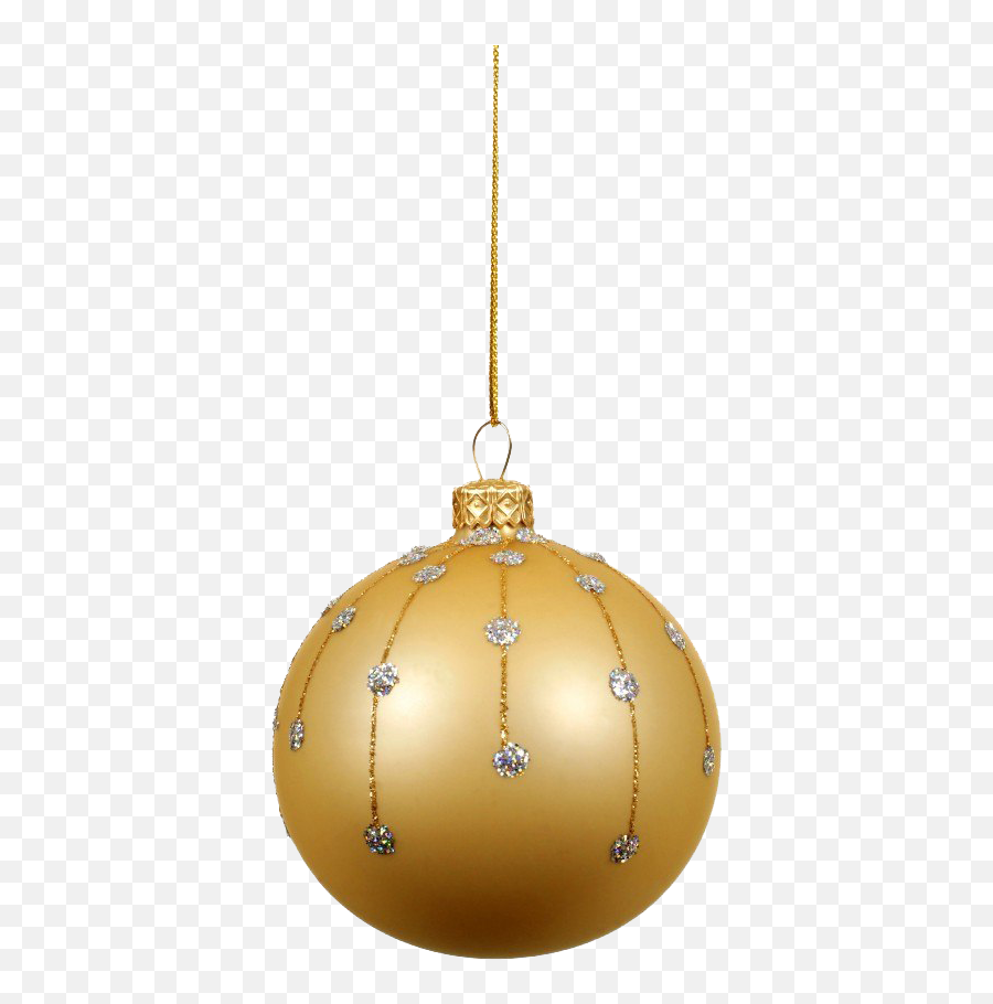 Golden Christmas Ball Png Free Download - Christmas Ornament,Gold Ball Png