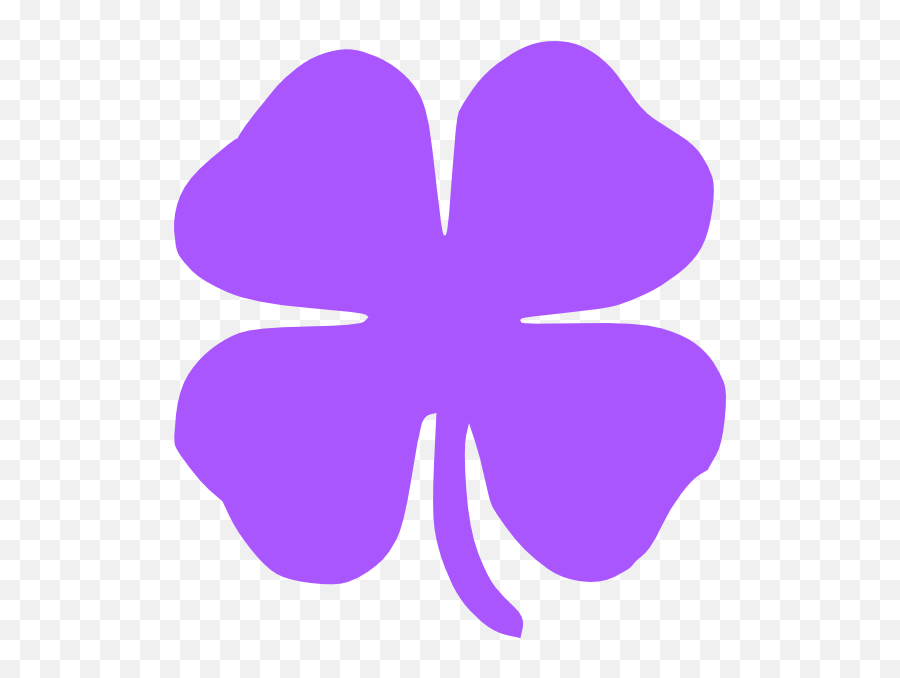 4 Leaf Clover Transparent U0026 Png Clipart Free Download - Ywd Purple 4 Leaf Clover,Four Leaf Clover Transparent Background