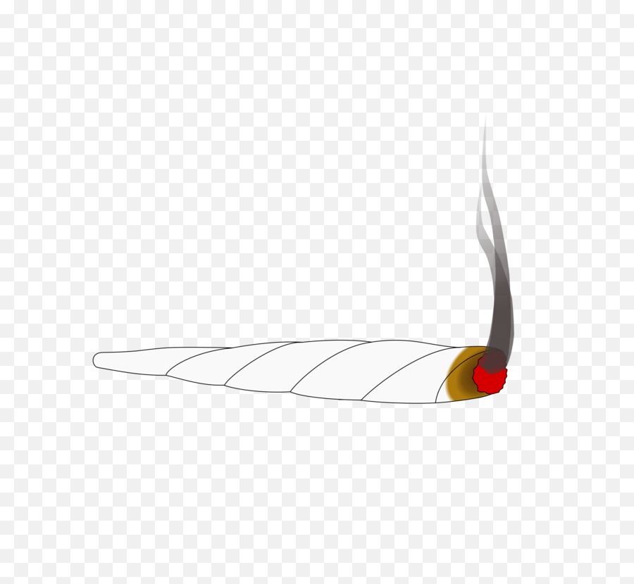 Joint Drawing Cannabis Blunt - Transparent Background Joint Clipart Png,Blunt Transparent Background