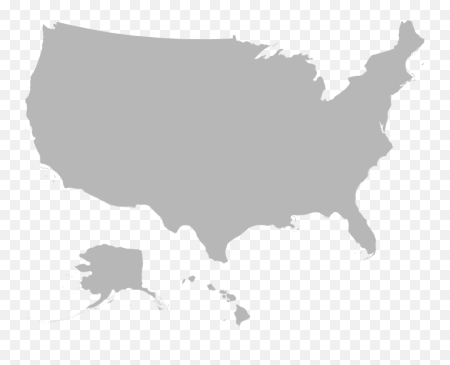 Max Ultra Plain In The United States For Your Desktop 469 Kb - Outline Silhouette United States Png,United States Map Transparent