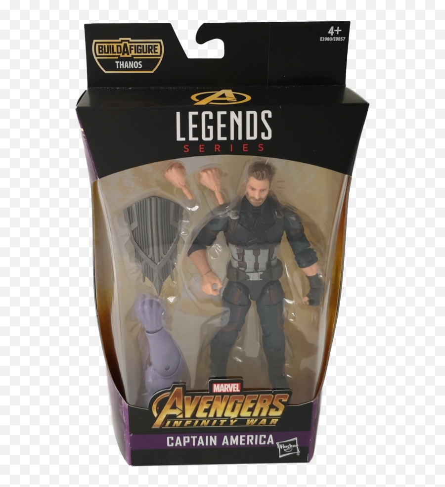 Marvel Legends Captain America Avengers Infinity War 6 Inch Figure - Marvel Legends Infinite Series Ebony Maw Png,Captain America Infinity War Png