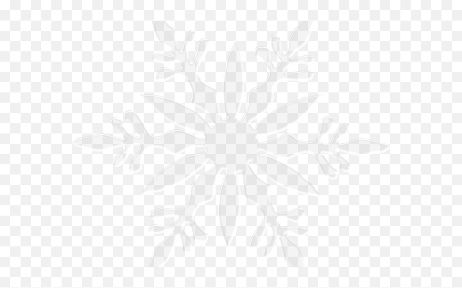 Download Snowflake Clipart Transparent Background - Snowflake Vector Png,Snowflakes Clipart Transparent Background