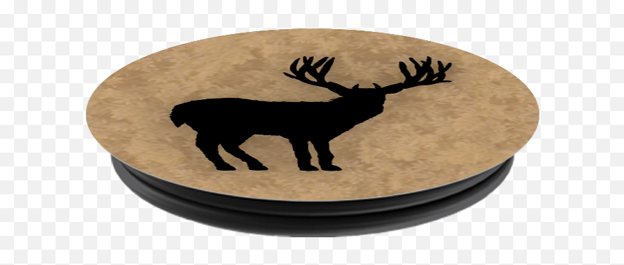 Download Large Antlers Stag Buck Deer Popsocket Grip - Elk Reindeer Png,Buck Png