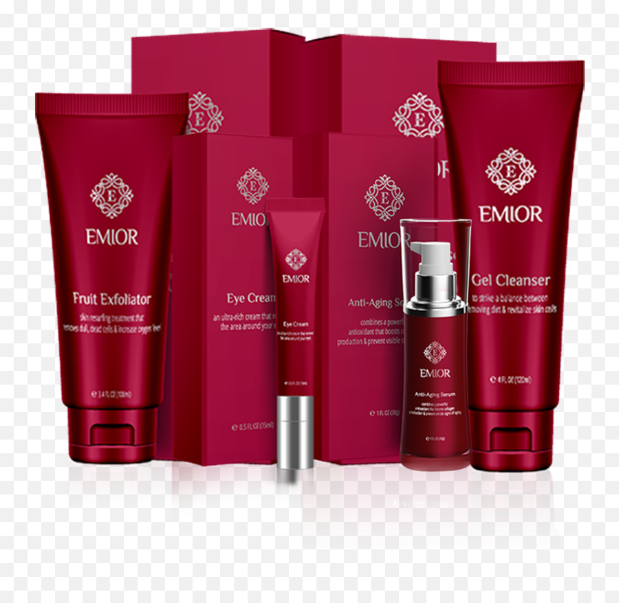 Emior Skin Care Single - Handedly Tackles All Menacing Aging Hair Care Png,Menacing Transparent