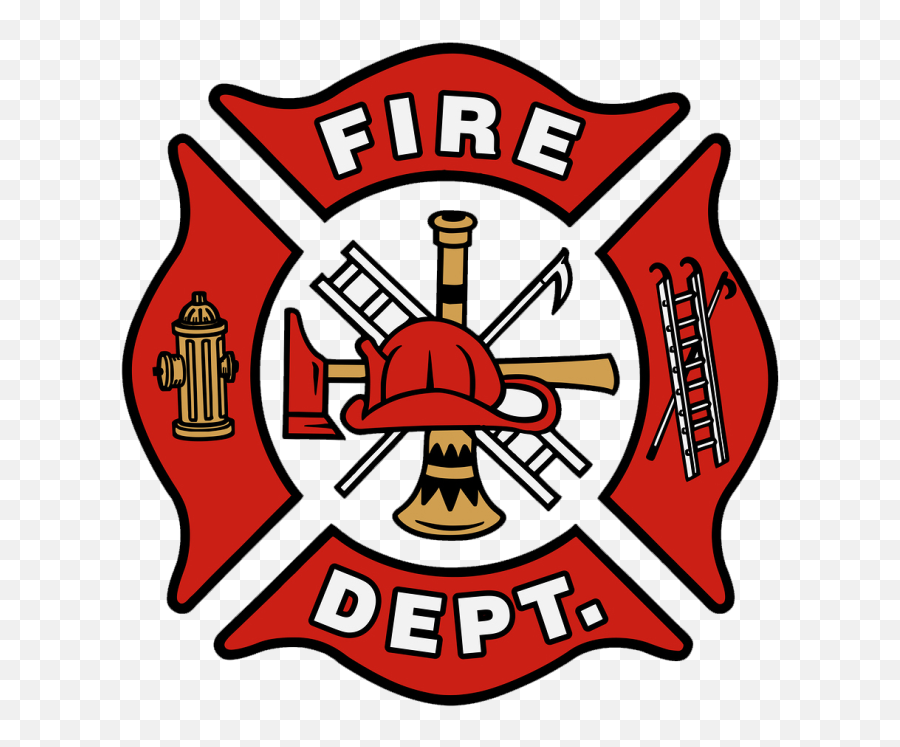 Download The Fire Department Logo Is Called Maltese - Firefighter Logo ...