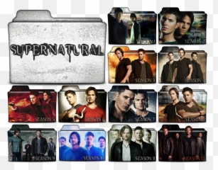 Supernatural Tv Show Folders In Png And 513402 - Png Images Tv Series Folder Png,Supernatural Png