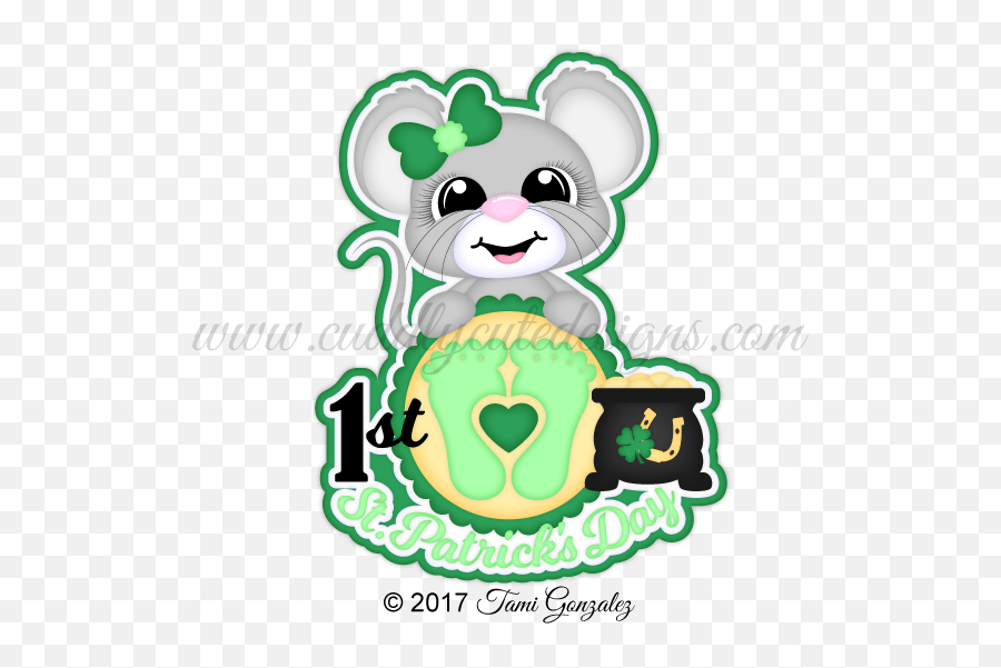 Download Hd 1st St Patricku0027s Day - Saint Patricku0027s Day Cartoon Png,St. Patrick's Day Png