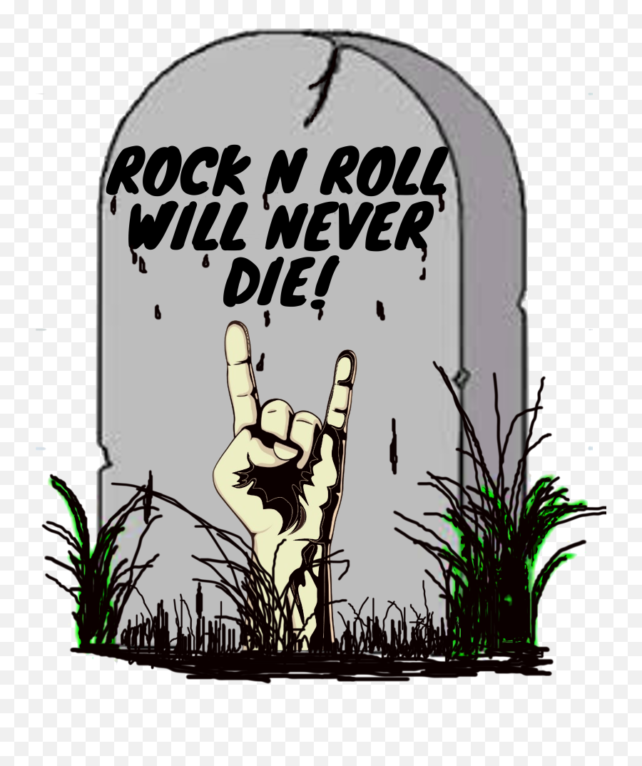 Transparent Rocks Rock N Roll Picture - Headstone Png,Rock And Roll Png