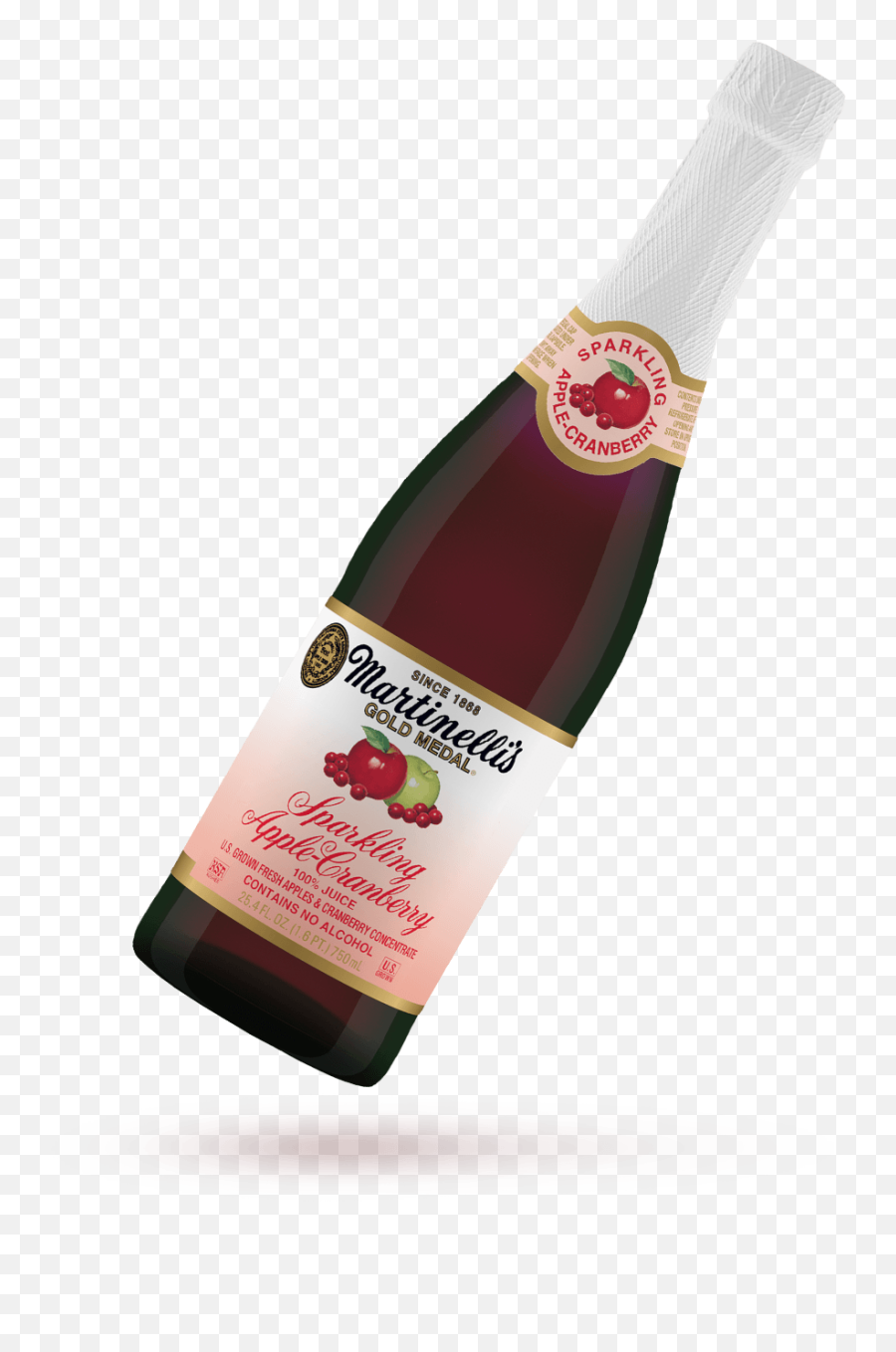 Sparkling Apple - Cranberry Juice Sparkling Juices S Non Alcoholic Pomegranate Sparkling Png,Cranberry Png