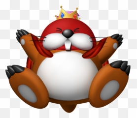 Mario King Monty Mole - Monty Mole Mario Png,Mole Png