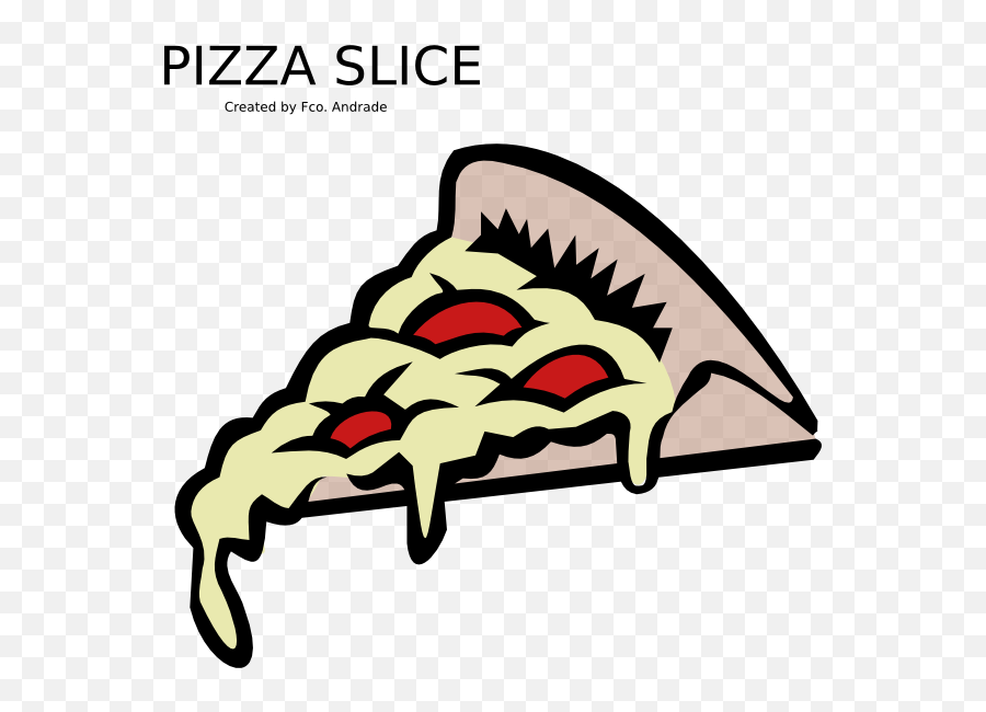 Free Vector Pizza Slice Clip Art - Burger Pizza Transparent Background Png,Pizza Clipart Transparent Background