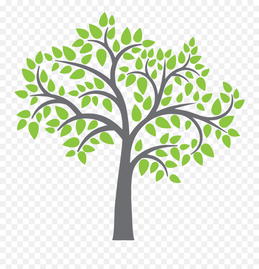 Apple Tree Free Clipart Png Download - Family Tree With Apples,Tree Vector Png