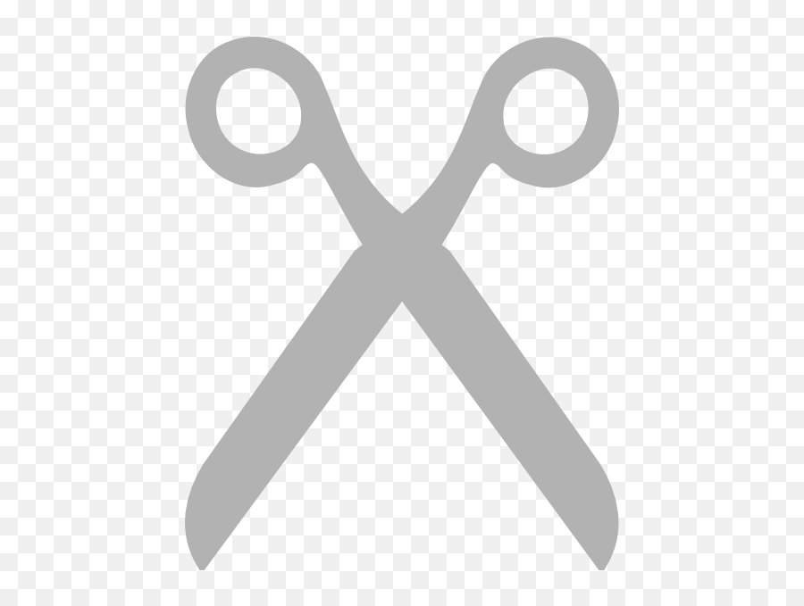 Gray Scissors Clipart Transparent Png - Small Black Scissors Png,Scissors Clipart Png