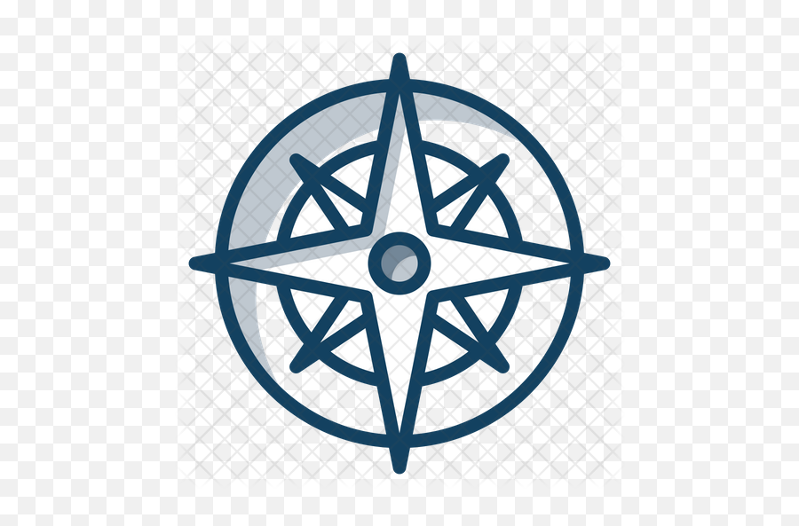Compass Rose Icon - Lost Frequencies Logo Png,Transparent Compass Rose