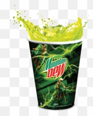 Mountain Dew Bucket Transparent Png - Stickpng Mountain Dew Cup Png,Soda Cup Png
