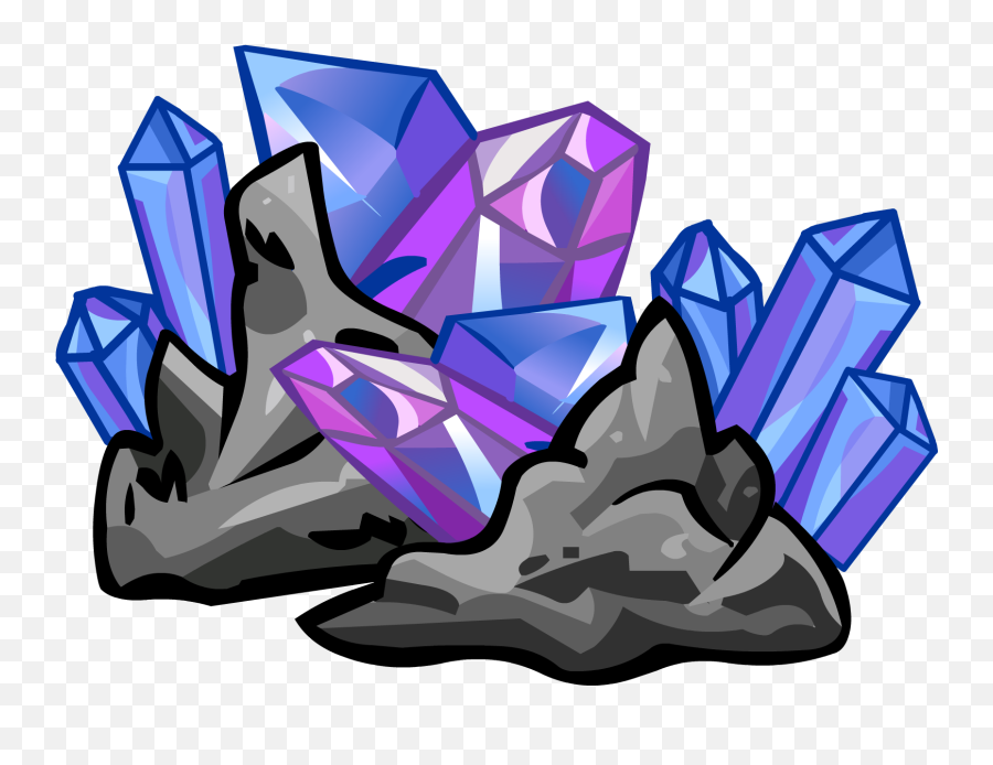 Crystal Clipart Purple - Crystal Clipart Png,Crystals Png