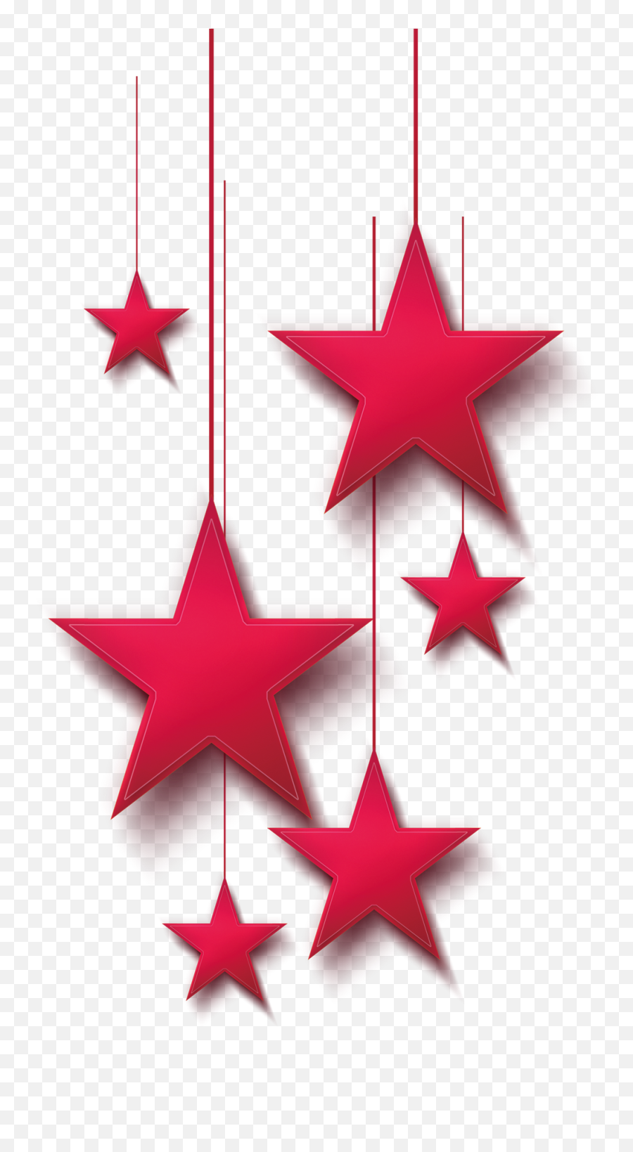 Red Star Png Download - Red Christmas Star Png,Red Star Png