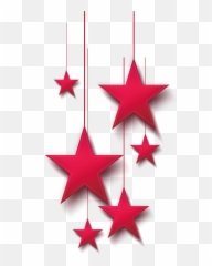 Red Star Png Download - Red Christmas Star Png,Red Star Png