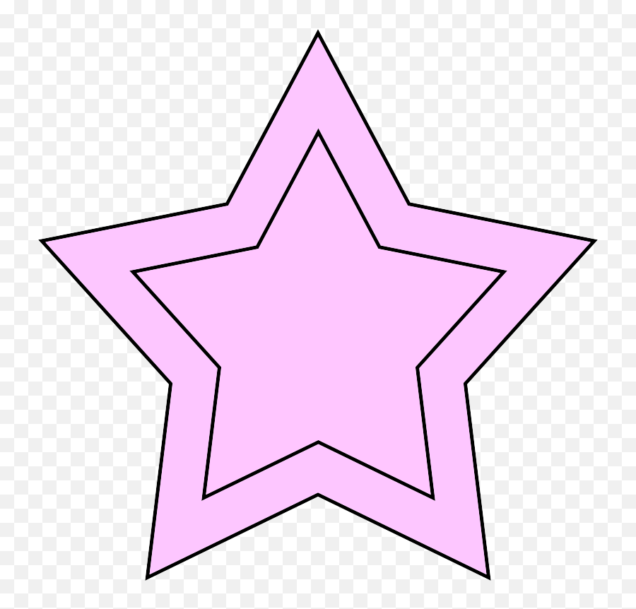 Lavender Clipart Star - Light Pink Pink Stars Clipart Png,Star Light Png