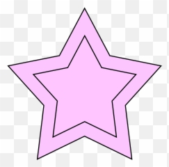 Lavender Clipart Star - Light Pink Pink Stars Clipart Png,Star Light Png