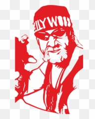 Hulk Hogan Silhouette - Transparent Logo png