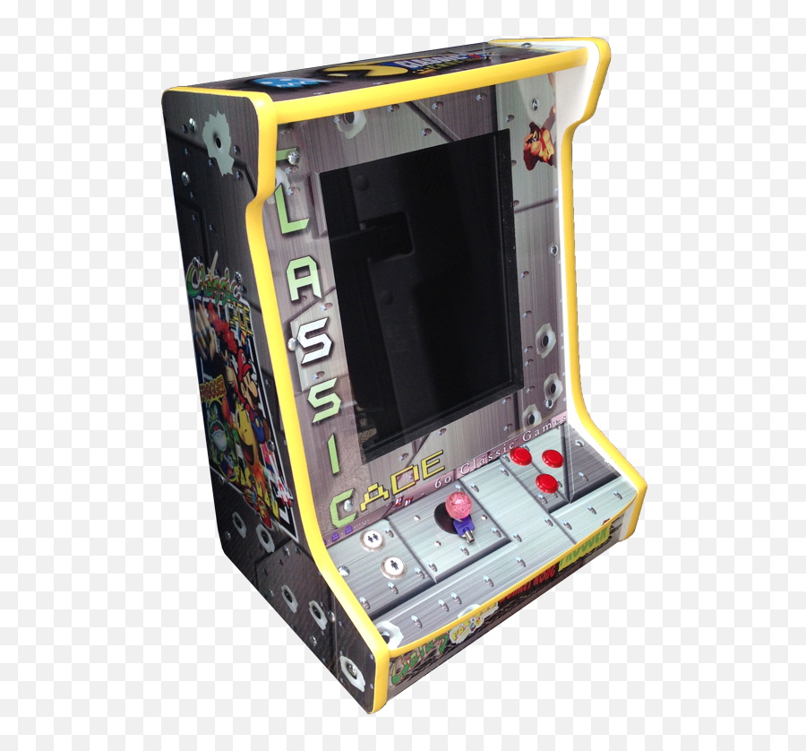 Tabletop Classic Arcade Game Vertical - Arcade Cabinet Png,Arcade Machine Png